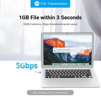 Vention USB C Adapter typu C męski na USB 3.0 żeński konwerter OTG dla Macbook pro Air Huawei Mate 30 Samsung S10 S9 USB 3.0 OTG 3
